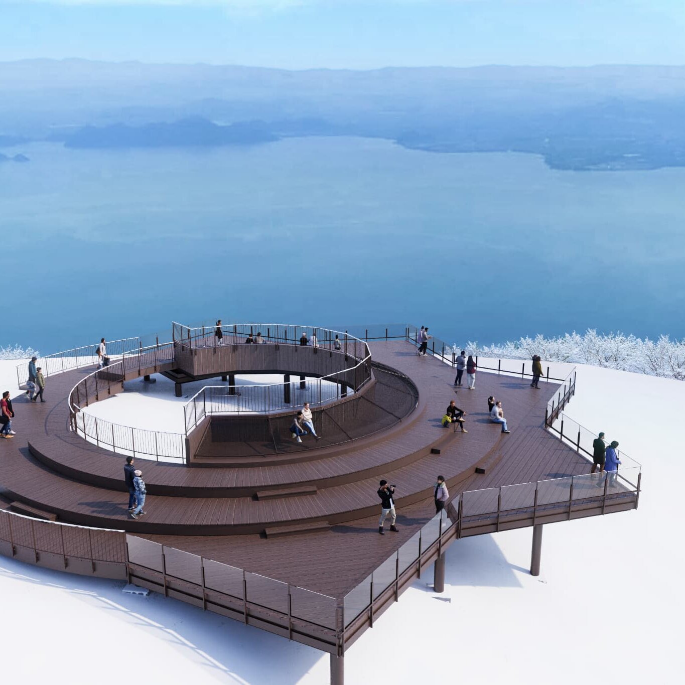 Scenic “Café 360” Reopens at Mt. Horai, the Highest Point of