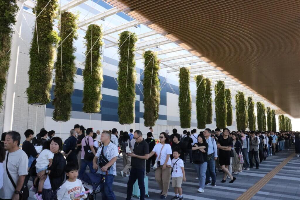 来場者の様子