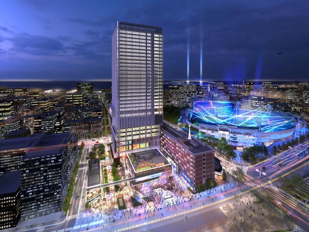 「OMO7横浜」BASEGATE横浜関内 夜景イメージ