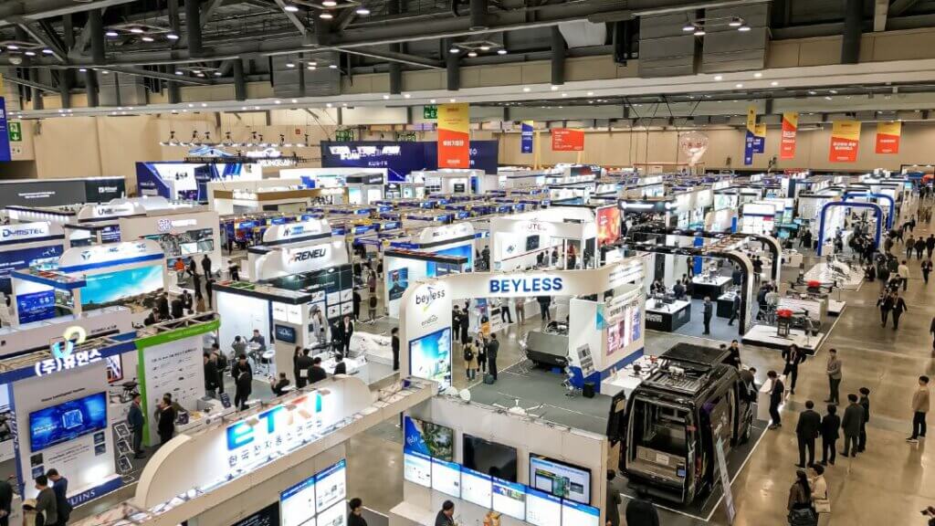 ドローンショー・コリア