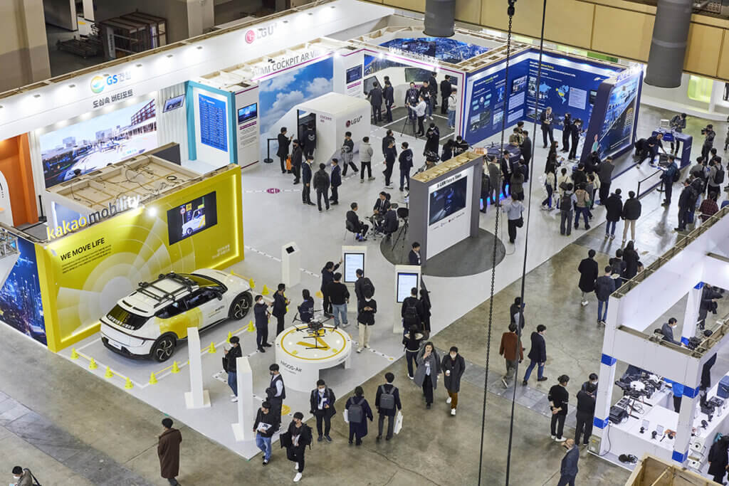 ドローンショー・コリア