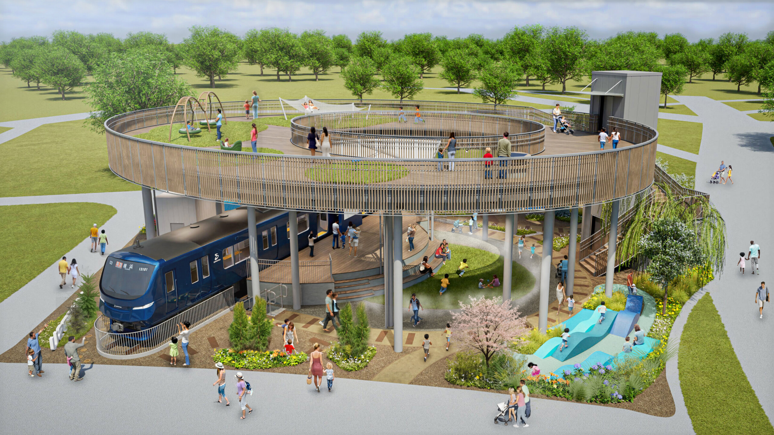 相鉄グループがGREEN×EXPO 2027、Kids Villageに出展発表。新型車両