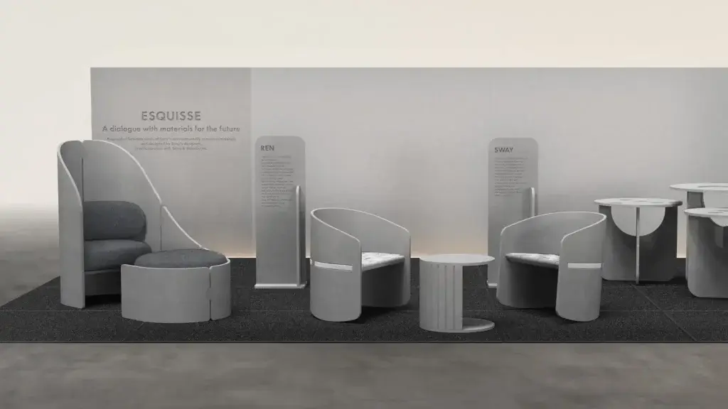 ソニーグループ：ミラノデザインウィークで環境配慮素材を空間の手触りへ