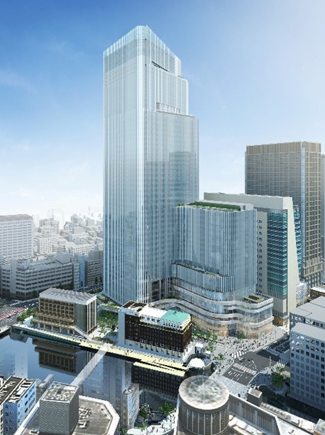 外観イメージ（中央通り北西方向から）