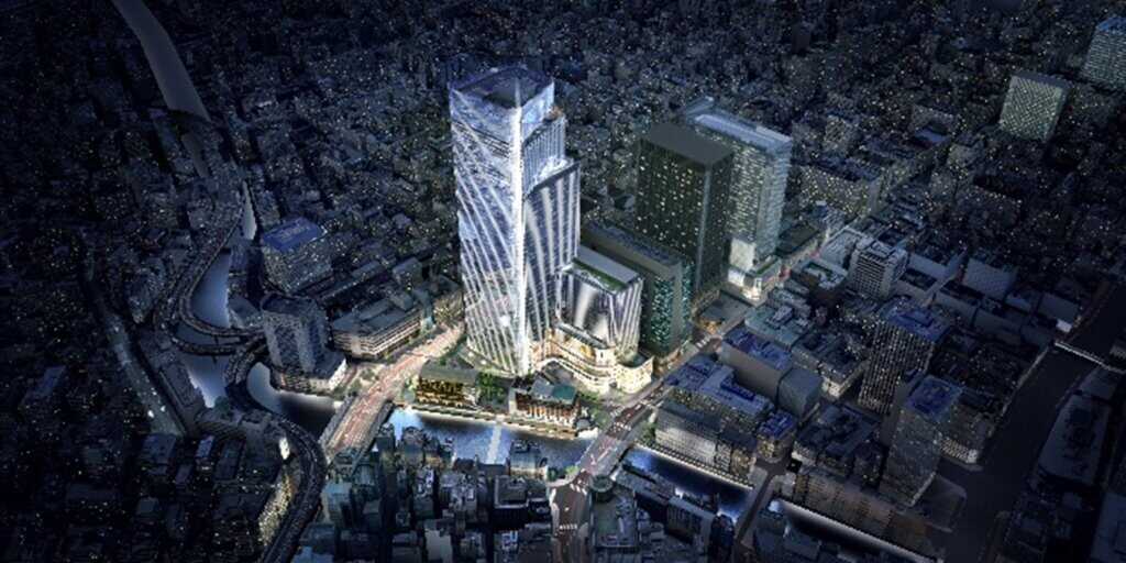 鳥瞰イメージ（夜景）