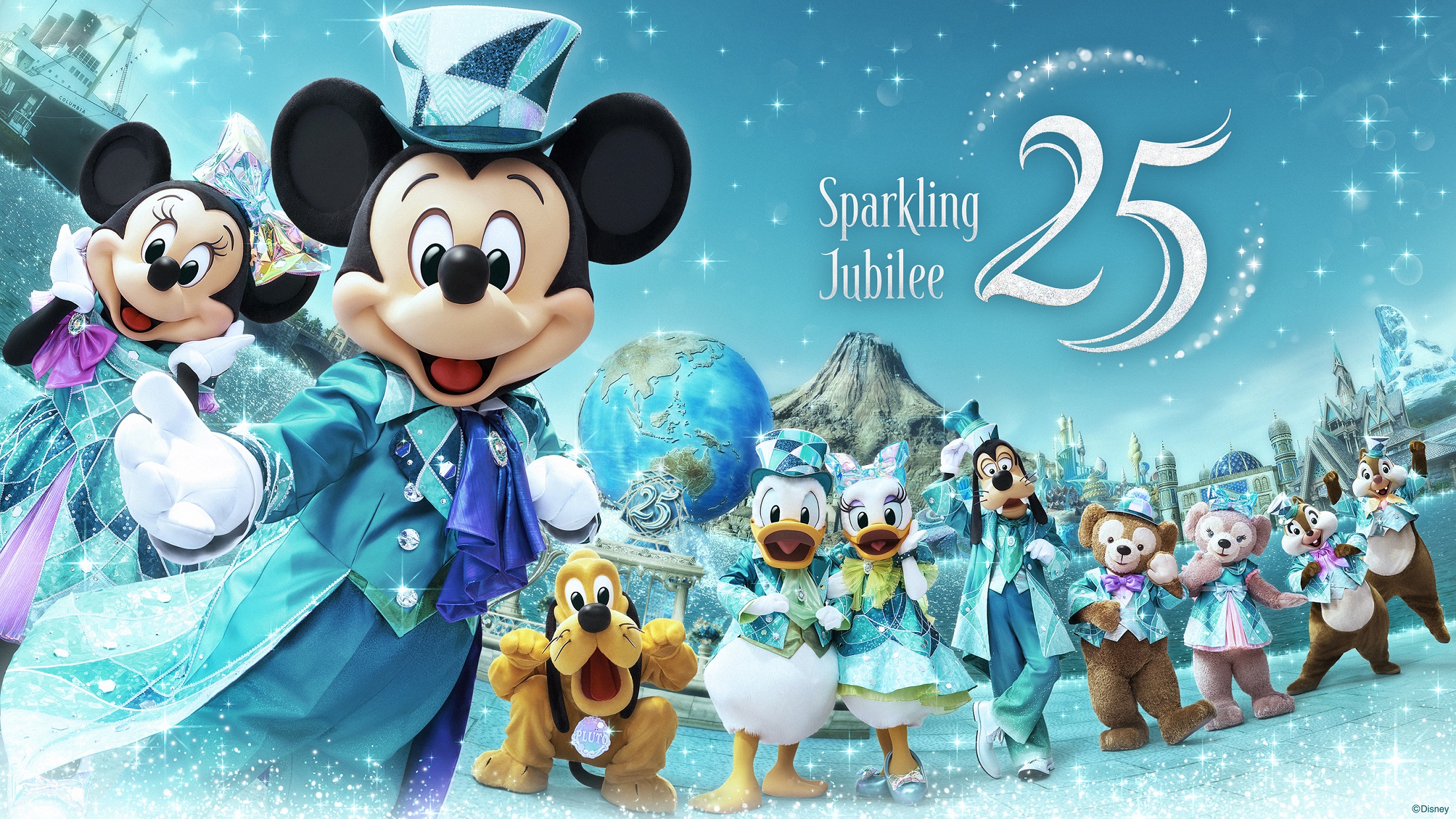 東京ディズニーシー25周年を祝うマジカル・ジュビリー・新幹線が2026年