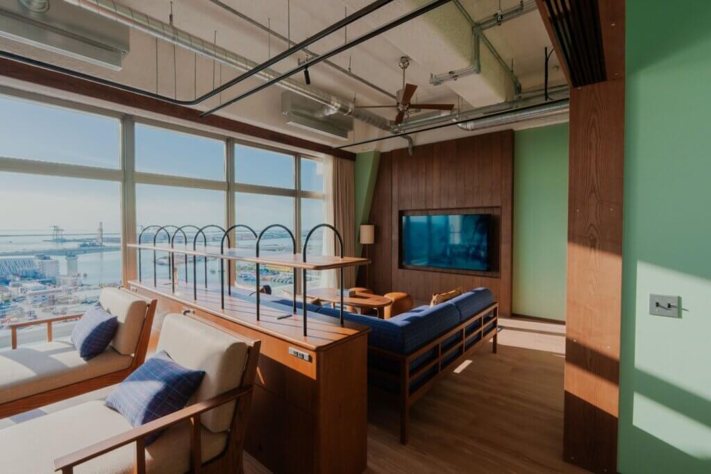 Southgate Suite（客室面積:90㎡/専用サウナ室付/定員:6名）