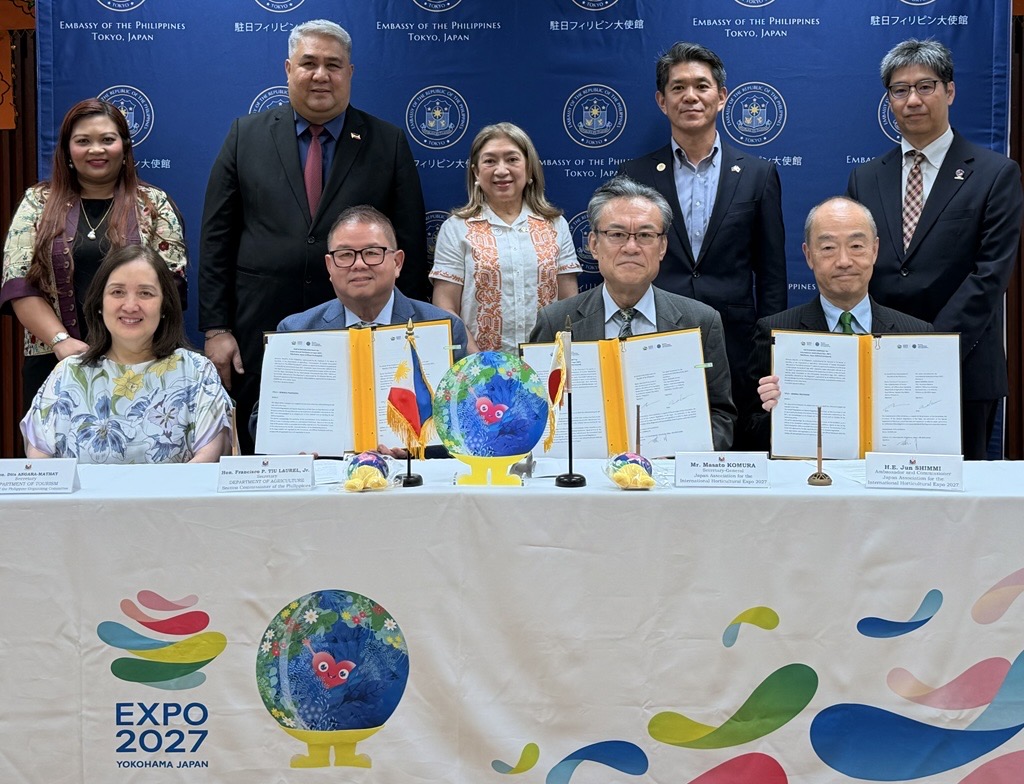 2026年5月21日(木)にフィリピンとGREEN×EXPO 2027の公式参加契約を調印(プレスリリースより)