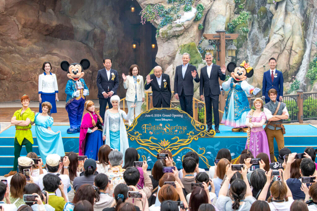 2024年6月　ファンタジースプリングスオープニングセレモニー