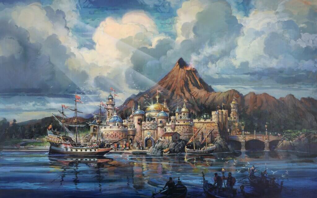 ©Disney　構想時のコンセプトアート