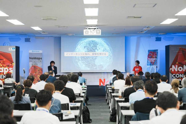 昨年のNoMaps2025「創作のミライ〜インターネット、初音ミク、北海道。そして全てのクリエイターのために」の様子
