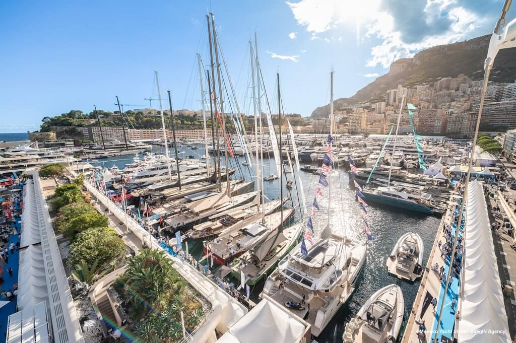 モナコ・ヨットショーの様子　©Monaco Yacht Show