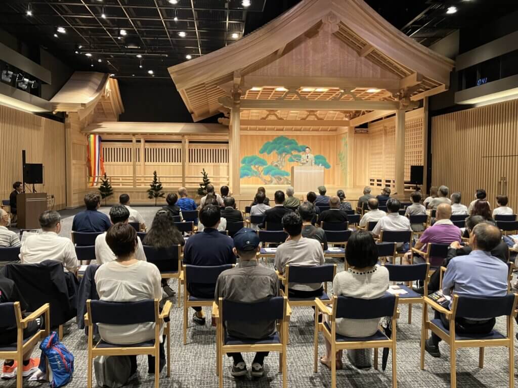 tenjin9ふれあいプロジェクト 「春川 正明のtenjin朝塾vol.3」〜ニュースコメンテーターの本音〜の様子