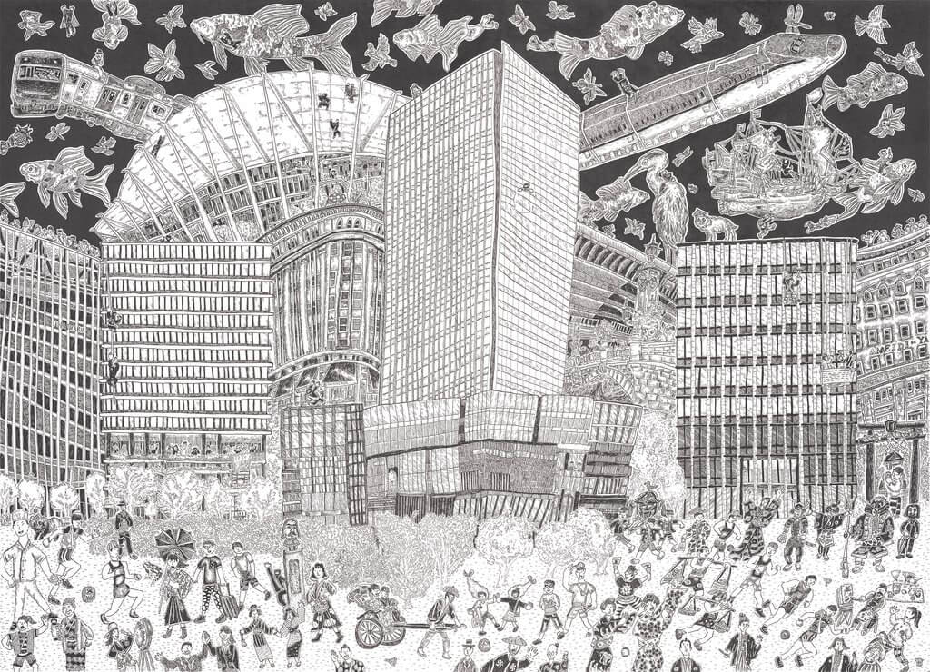 《東京駅前YNK》鳥山シュウ