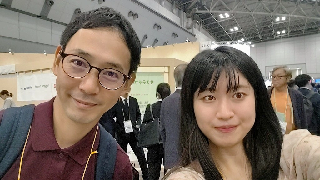 編集長との2ショット